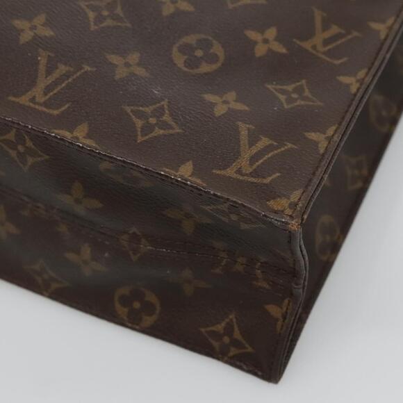 LOUIS VUITTON Monogram Sac Plat Hand Bag M51140 - Picture 12 of 16